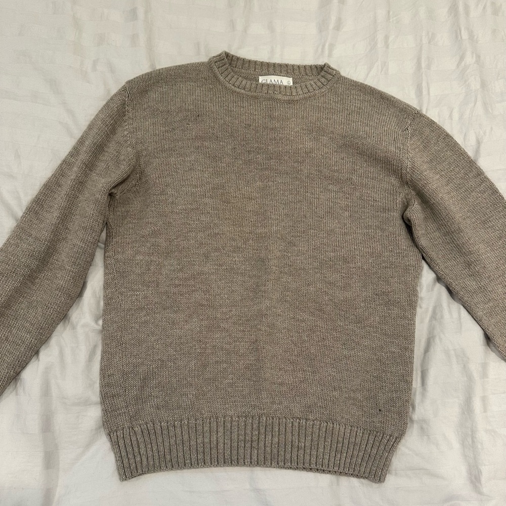 Men's Wool Gray Sweater